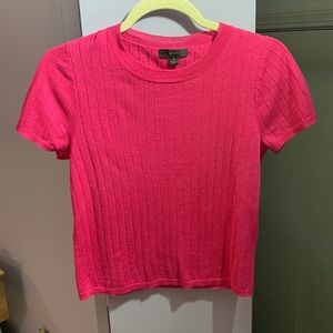 J. Crew silk-cashmere cropped T-shirt size small